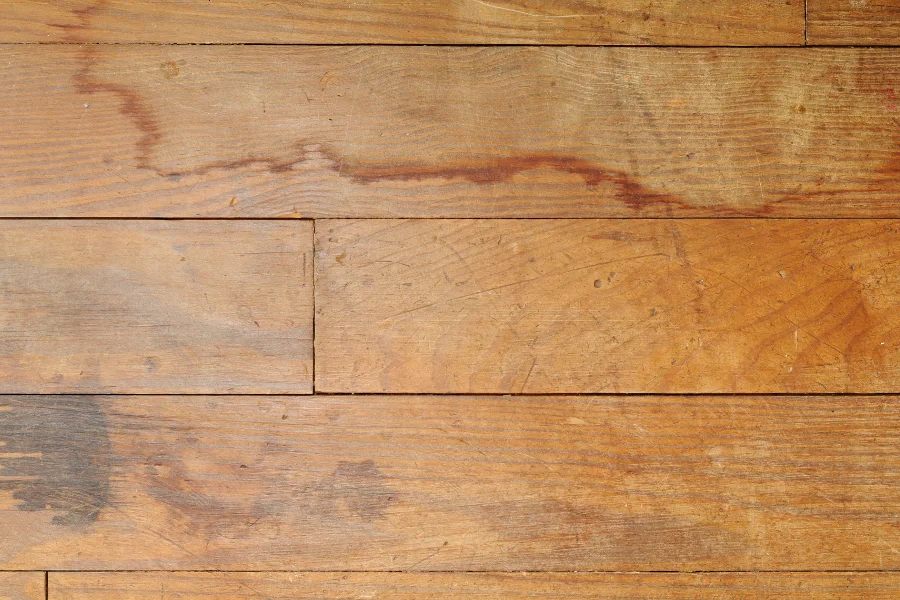 water damaged floors